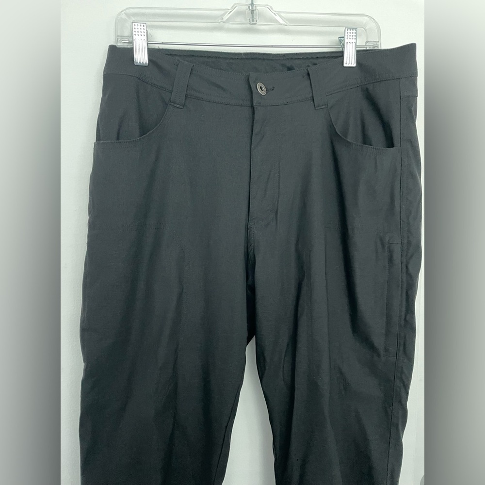 Eddie Bauer Men's Fleece Lined Water Resistant Black Pants 32 x 32 - Picture 3 of 16